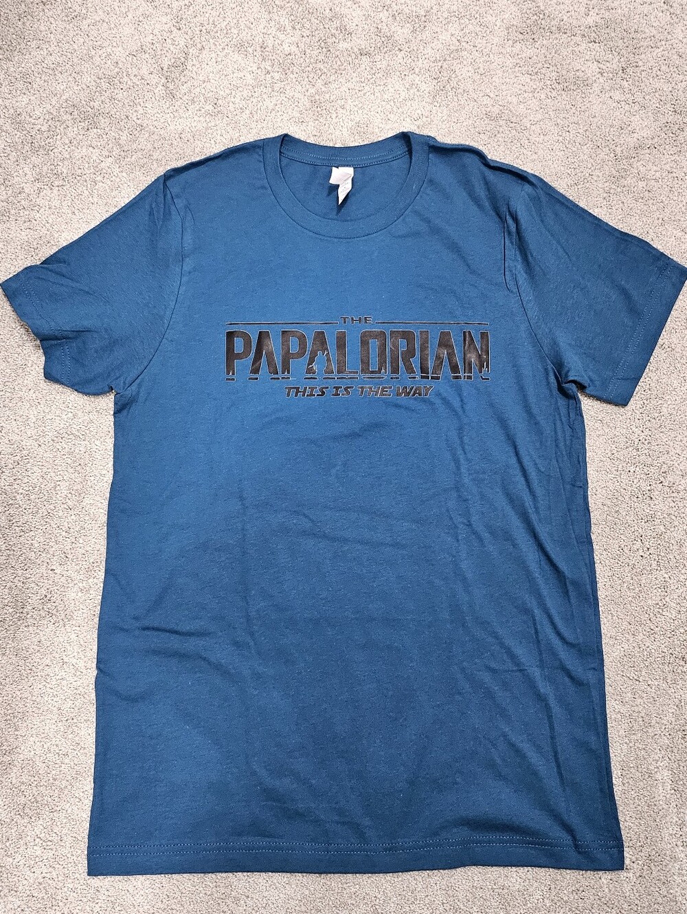 Canvas THE PAPALORIAN Short Sleeve Tee, Medium, NEW Without Tag